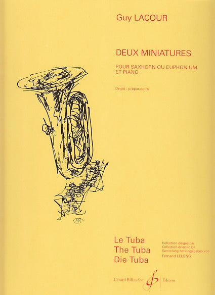 Lacour, Deux Miniatures (Euph,Pf) (Billaudot)