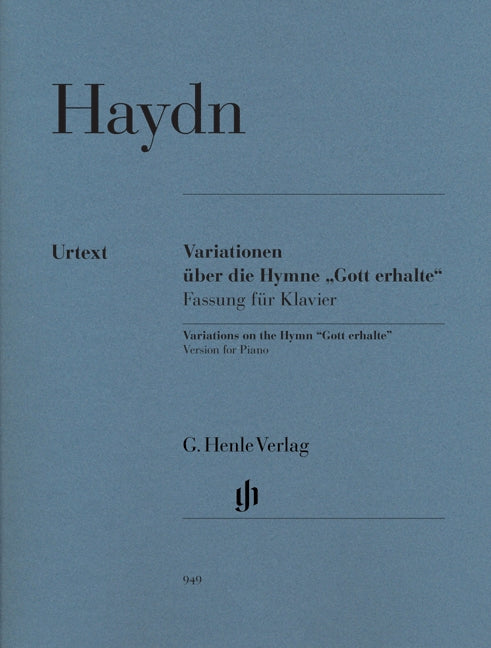 Haydn, Variationen 'Gott erhalte' (Henle)