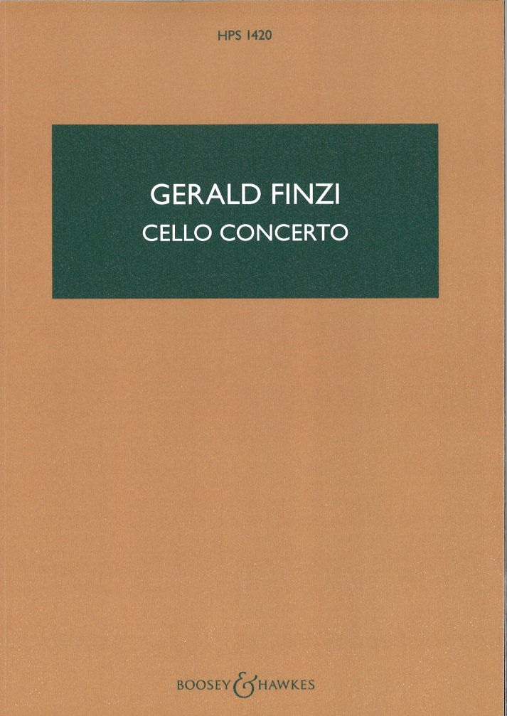 Finzi, Concerto for Violoncello op. 40 (Boosey)