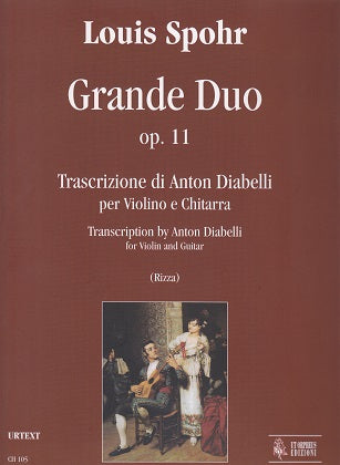 Spohr, Grande Duo op. 11 (Vn,Guit) (Ut Orpheus)