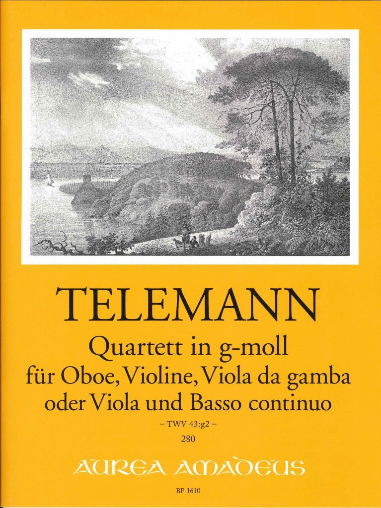 Telemann, Quartet in g TWV 43/g2 (Amadeus Verlag)