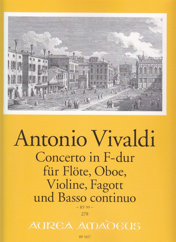 Vivaldi, Concerto in F RV 99 (Amadeus Verlag)