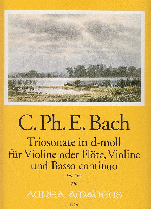 Bach,C.P.E., Triosonate in d, Wq 160 (Amadeus Verlag)