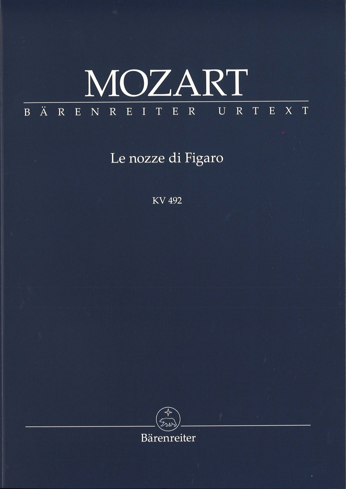 Mozart, Nozze di Figaro KV 492 (Barenreiter)