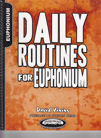 Vining, Daily Routines for Euphonium (Mountain Peak Music)