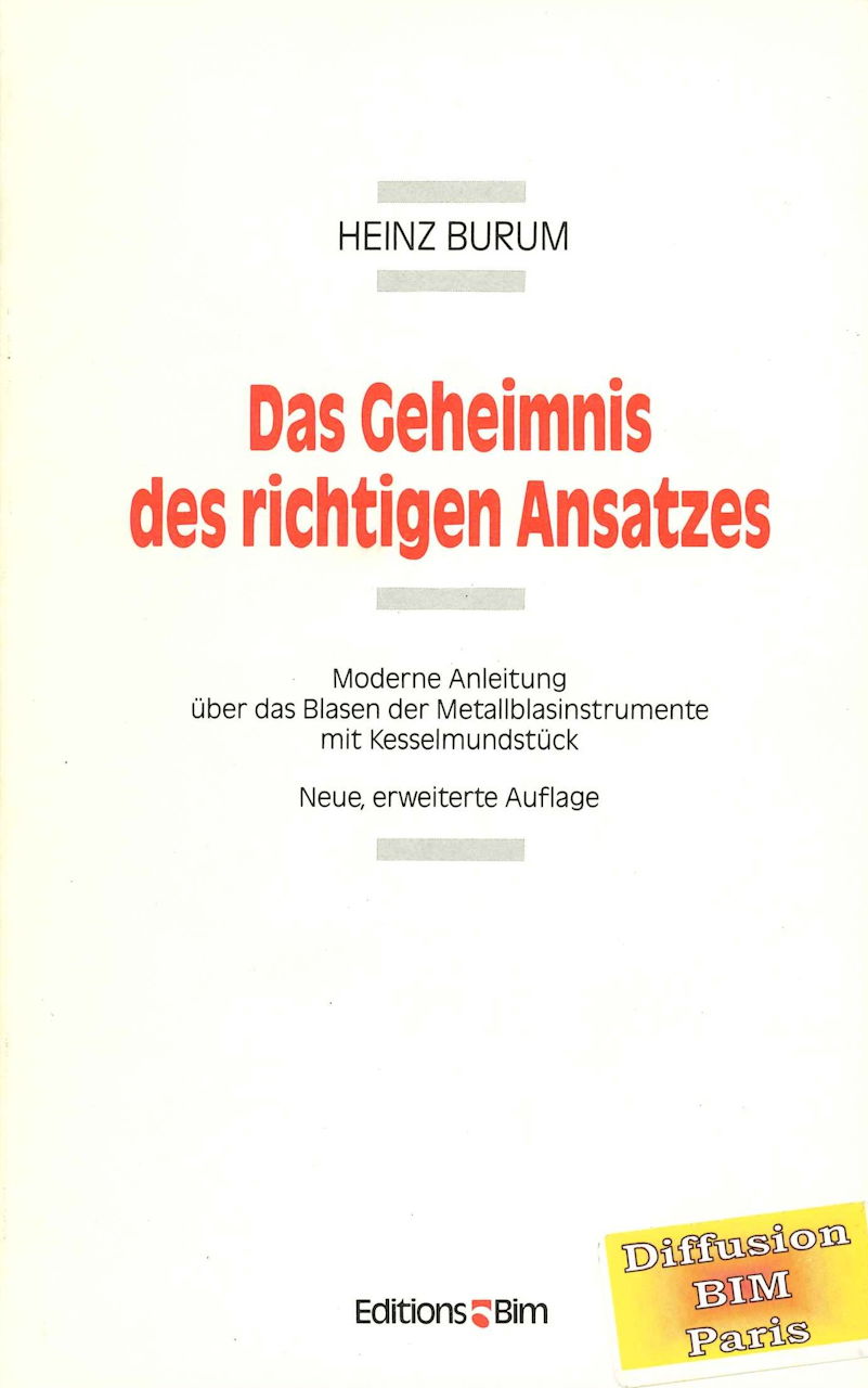 Burum, Geheimnis des richtigen Ansatzes (Bim)