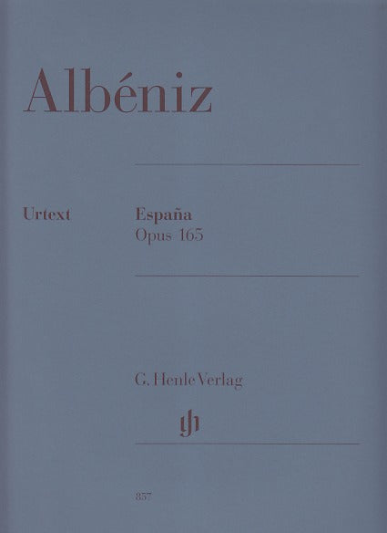 Albeniz, op.165 Espana (Henle)