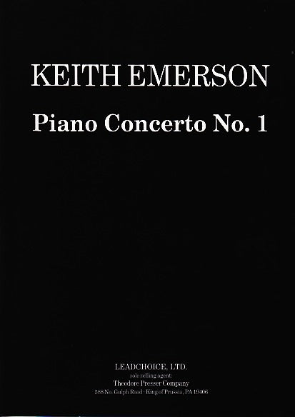 Emerson, Concerto No. 1 (Dorff) (Leadchoice/Theodore Presser)