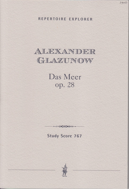 Glazunov, Mer = Das Meer op. 28 (Hoflich)
