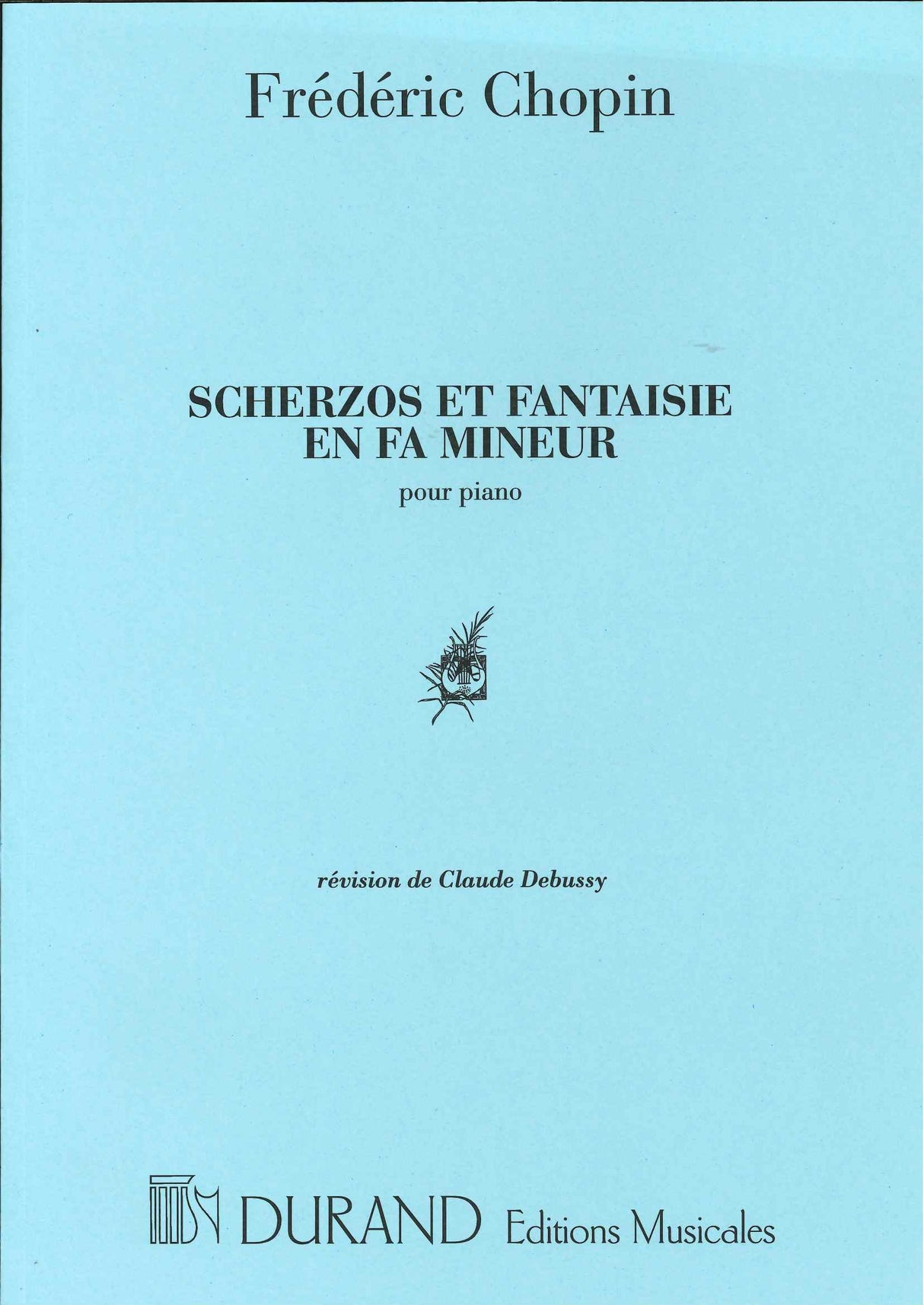 Chopin, Scherzos & Fantaisie (Debussy) (Durand)