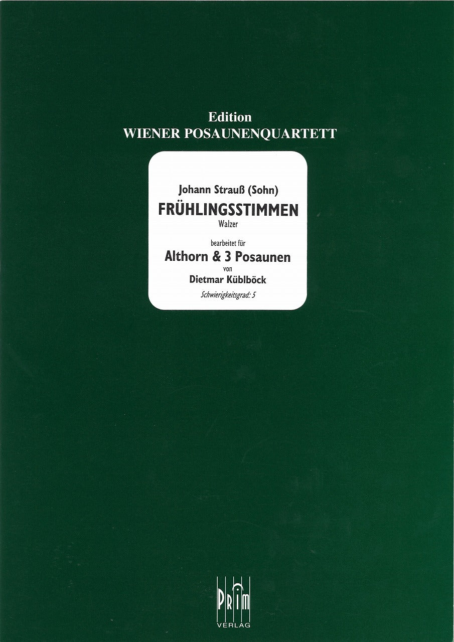 Strauss,J., Fruhlingsstimmen: Walzer (Prim Verlag)