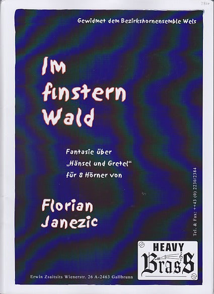 Janezic, Im finstern Wald (8Hn) (Heavy Brass)