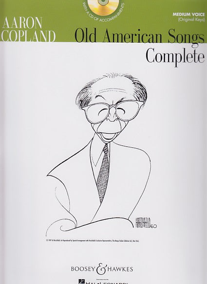 Copland, Old American Songs cpl. (M) (Boosey)