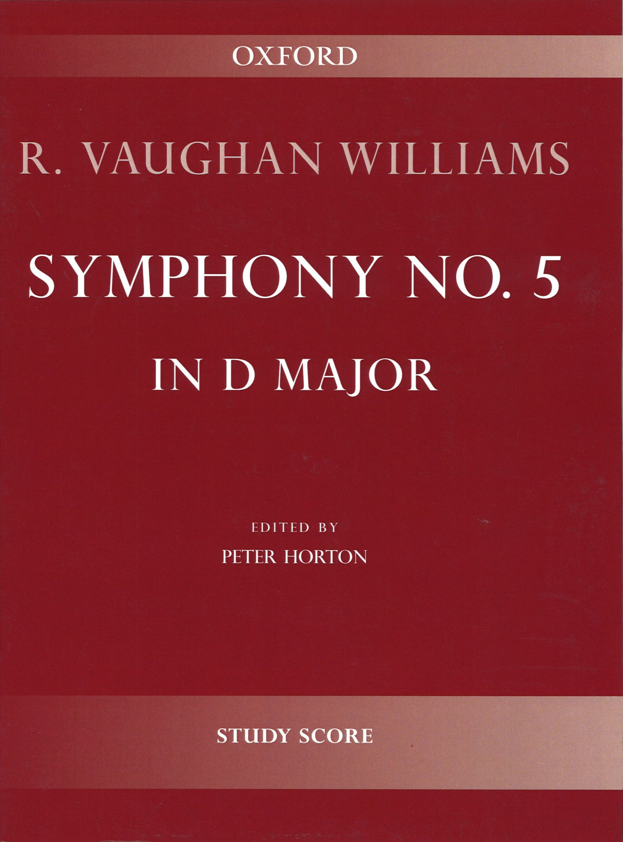 Vaughan Williams, Symphony 5 (paper) (Oxford University Press)