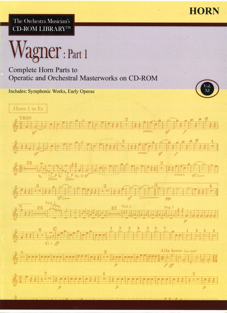 Orchestra Musician's CD-ROM 11 Horn (CD Sheet Music)