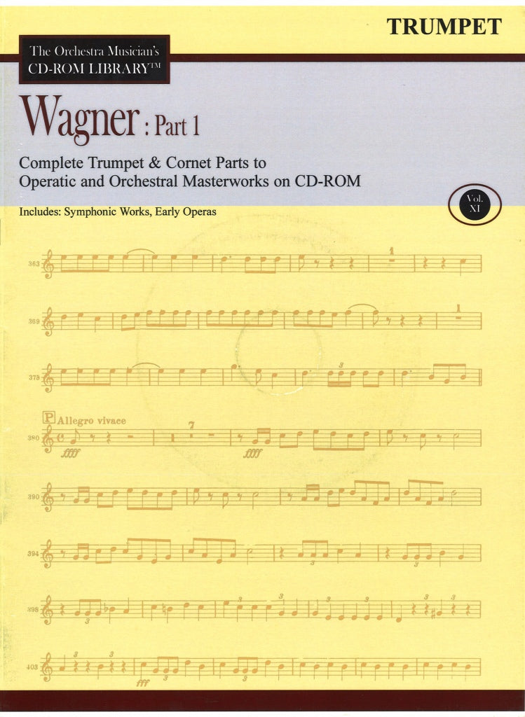 Orchestra Musician's CD-ROM 11 Trumpet (CD Sheet Music)
