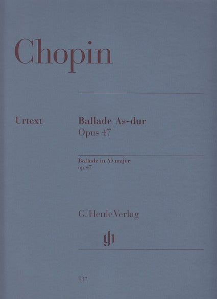 Chopin, Ballade op. 47 in Ab (Henle)