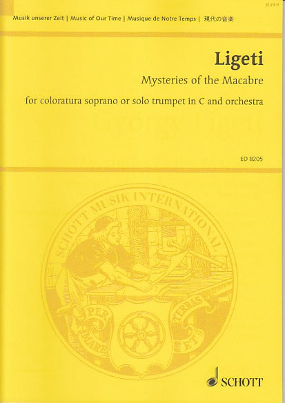 Ligeti, Mysteries of the Macabre (Schott)