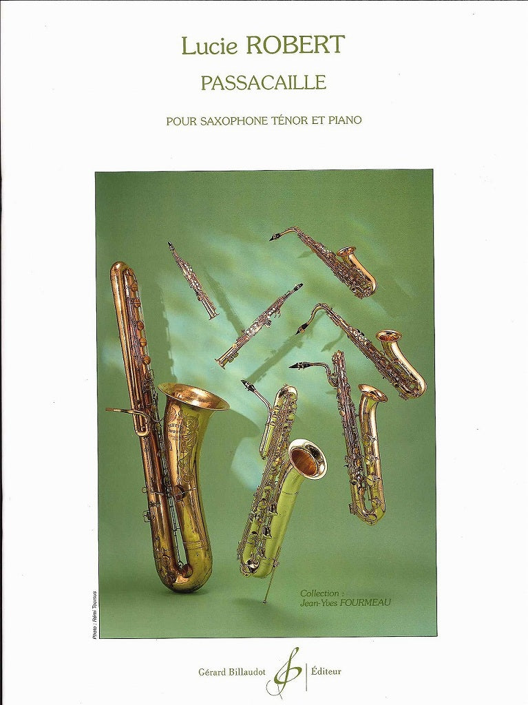 Robert, Passacaille (TSax,Pf) (Billaudot)