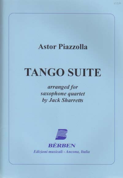 Piazzolla, Tango Suite (SATBr Sax) (Berben)