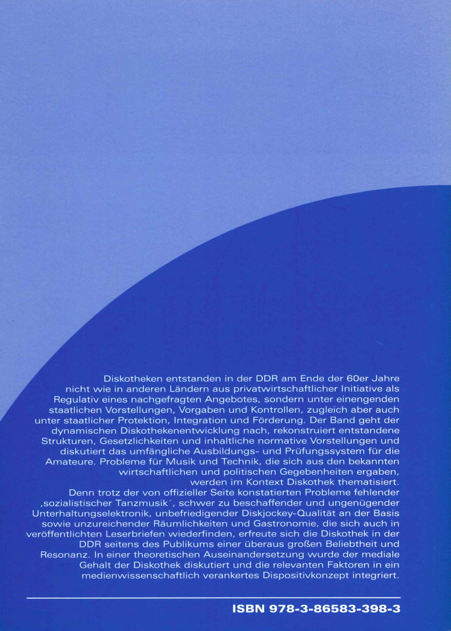 Wilke,T., Schallplattenunterhalter (Leipziger Universitatsverlag)