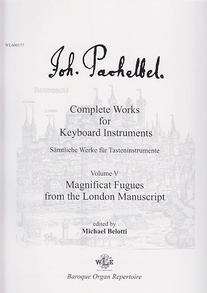 Pachelbel, Complete Works for Kbd 5 (Wayne Leupold)