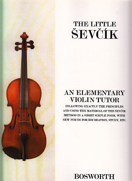 Sevcik, Little Sevcik: Elementary Violin (Bosworth)
