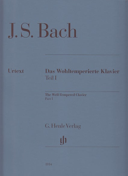 Bach, Wohltemperierte Klav 1 (No Fing.) (Henle)