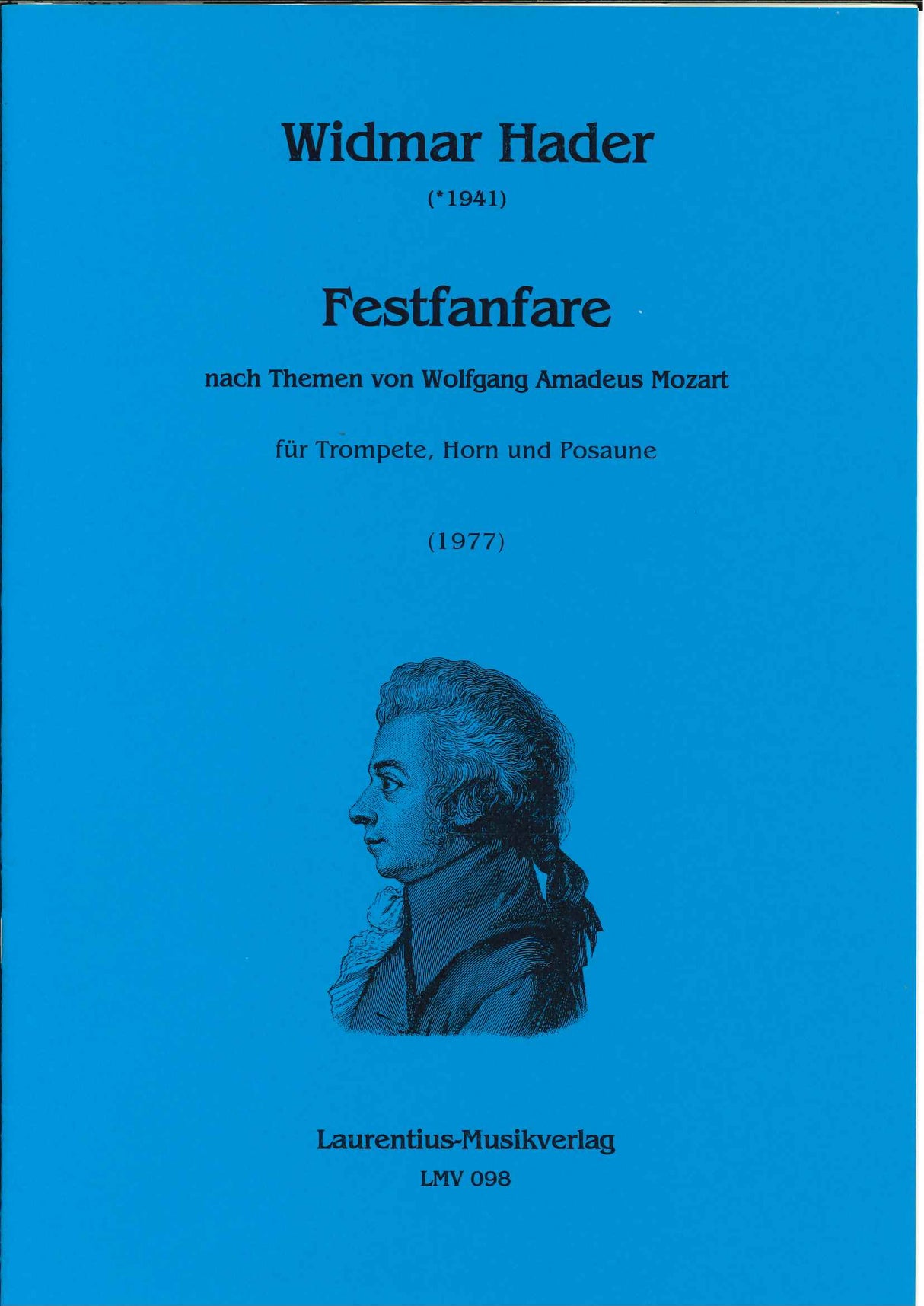 Hader, Festfanfare nach Mozart (Laurentius)