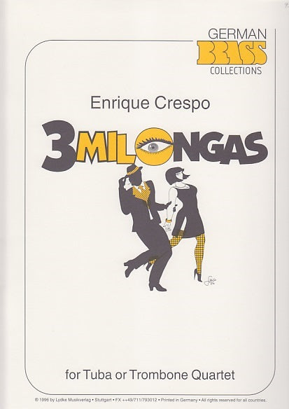 Crespo, 3 Milongas (Lydke)