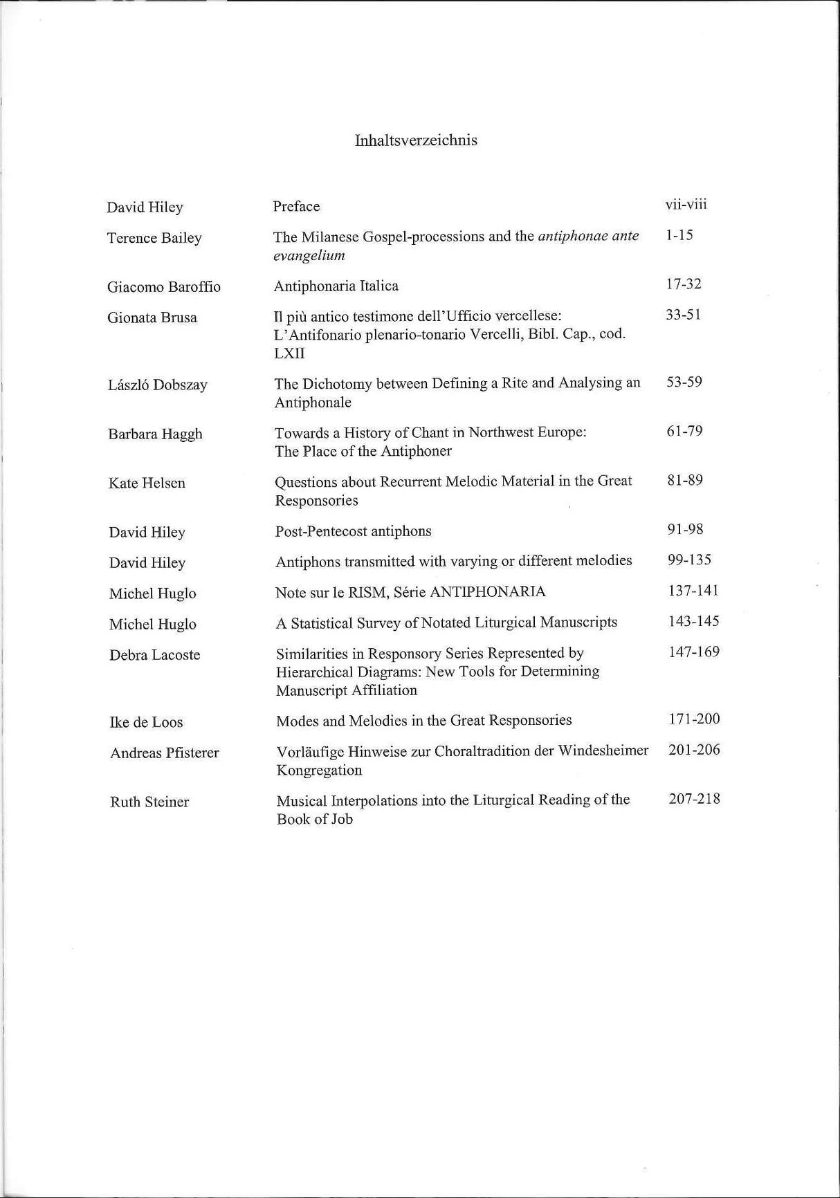 Hiley, Antiphonaria: Studien (+CD-ROM) (Hans Schneider)