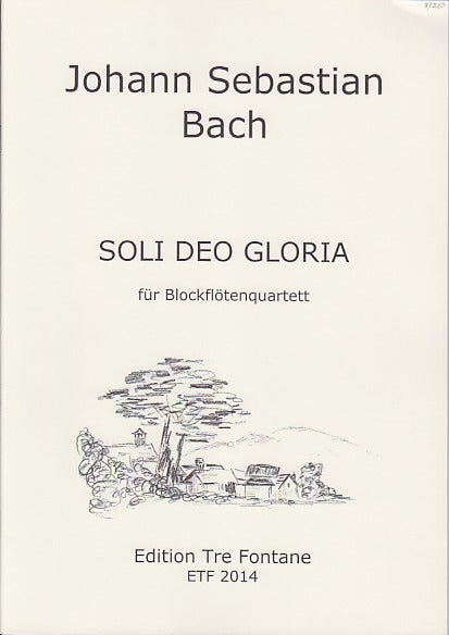 Bach, Soli Deo Gloria (Tre Fontane)