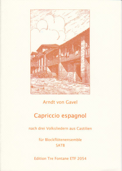 Gavel, Capriccio espagnol (SATB) (Tre Fontane)