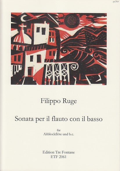 Ruge, Sonata per il flauto con il basso (Tre Fontane)