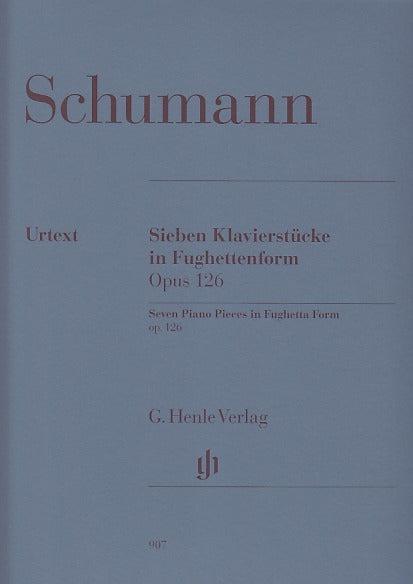 Schumann, op.126 Stucke in Fughettenform (Henle)