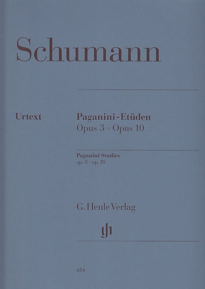 Schumann, op. 3, 10: Paganini-Etuden (Henle)