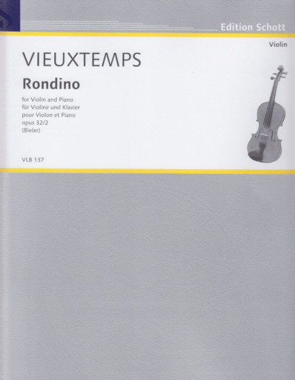 Vieuxtemps, Rondino op. 32/2 (Bieler) (Schott)