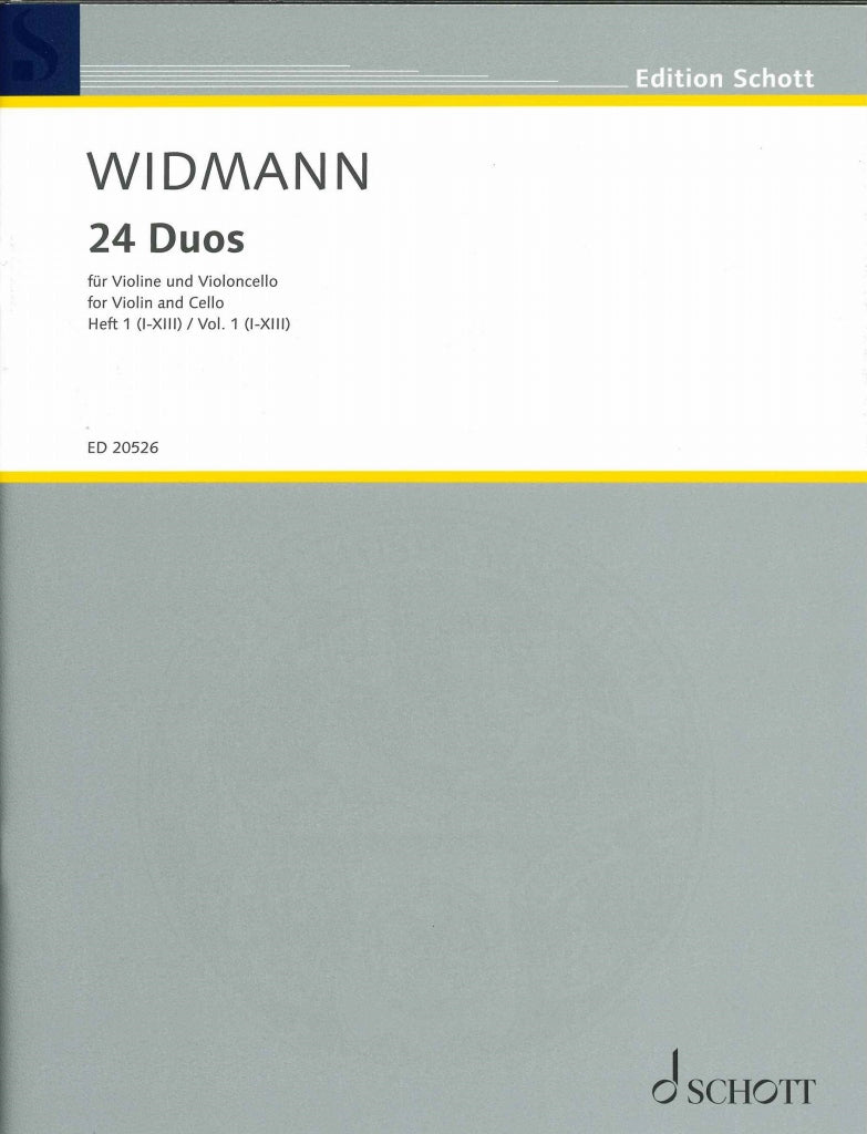 Widmann, 24 Duos, 1: 1-13 (Schott)