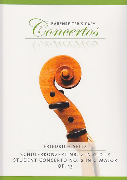 Seitz, Concerto No. 2 (Sassmannshaus) (Barenreiter)