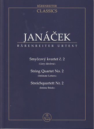 Janacek, String Quartet No. 2 (Barenreiter)