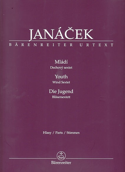 Janacek, Mladi (Fl,Ob,Cl,BsCl,Bn,Hn) (Barenreiter)