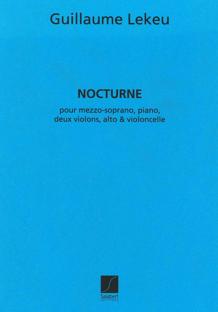 Lekeu, Nocturne (Voice,2Vn,Va,Vc,Pf (Salabert)