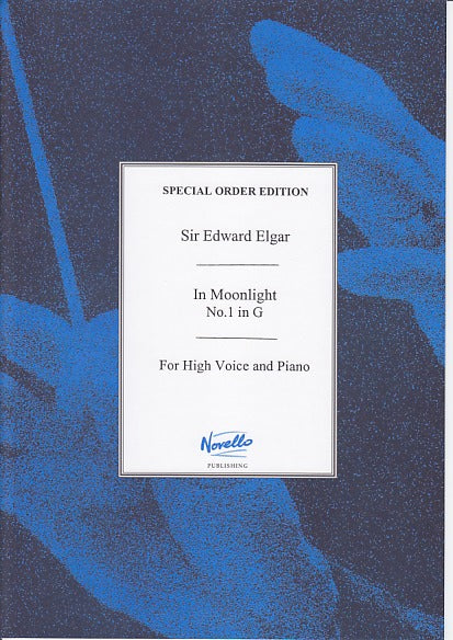 Elgar, In Moonlight (in G) (High,Pf) (Novello)