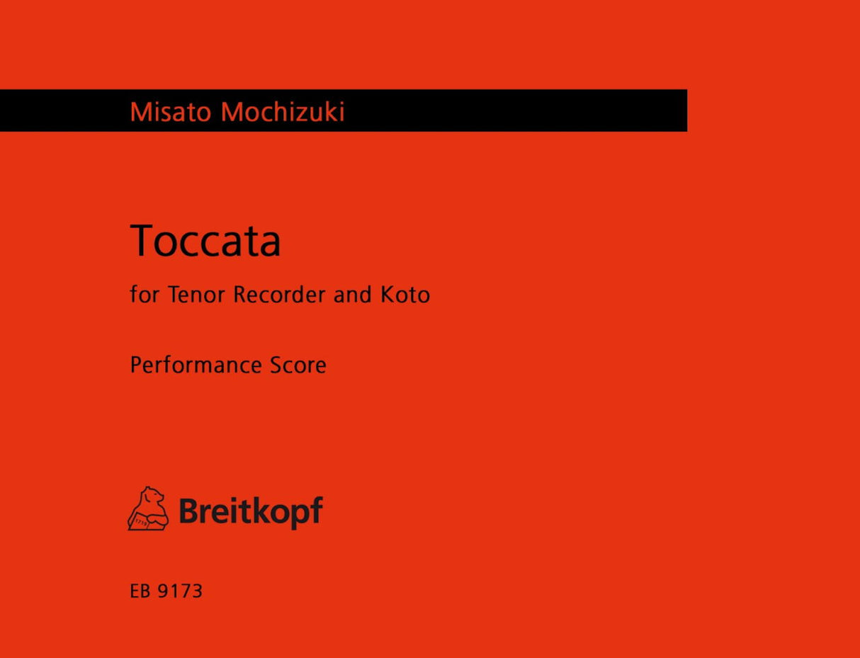 Mochizuki, Toccata (2005) (TRec,Koto) (Breitkopf)