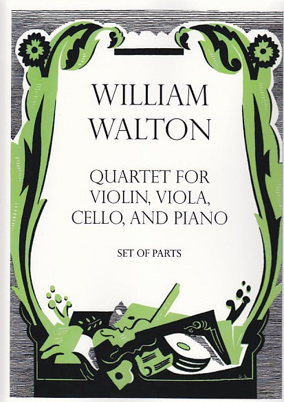 Walton, Quartet (Vn,Va,Vc,Pf) (Oxford University Press)