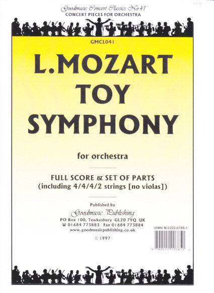 Mozart,L., Toy Symphony (Goodmusic Pub.)