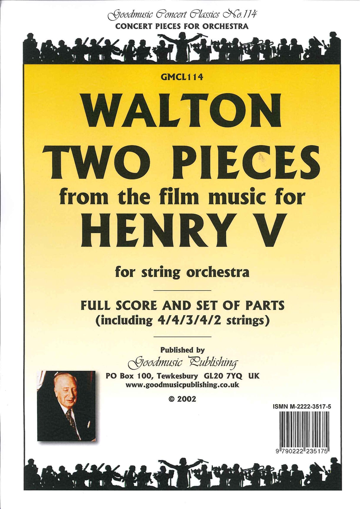 Walton, Henry V, 2 Pieces (Goodmusic Pub.)