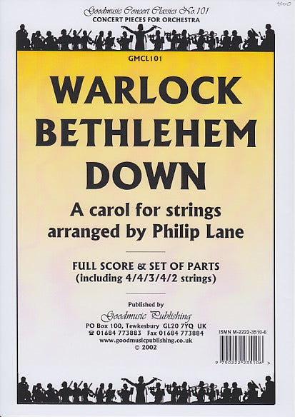 Warlock, Bethlehem Down (Goodmusic Pub.)