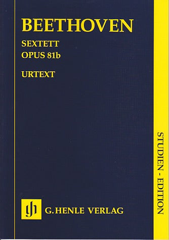 Beethoven, Sextet op. 81b in Eb (Henle)