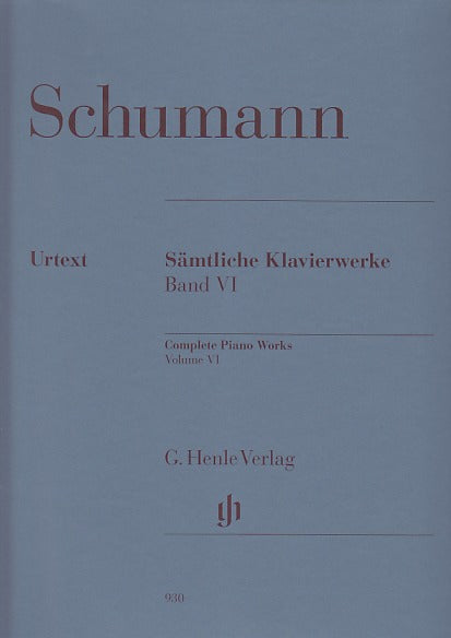 Schumann, Klavierwerke 6: op. 99-133 (Henle)